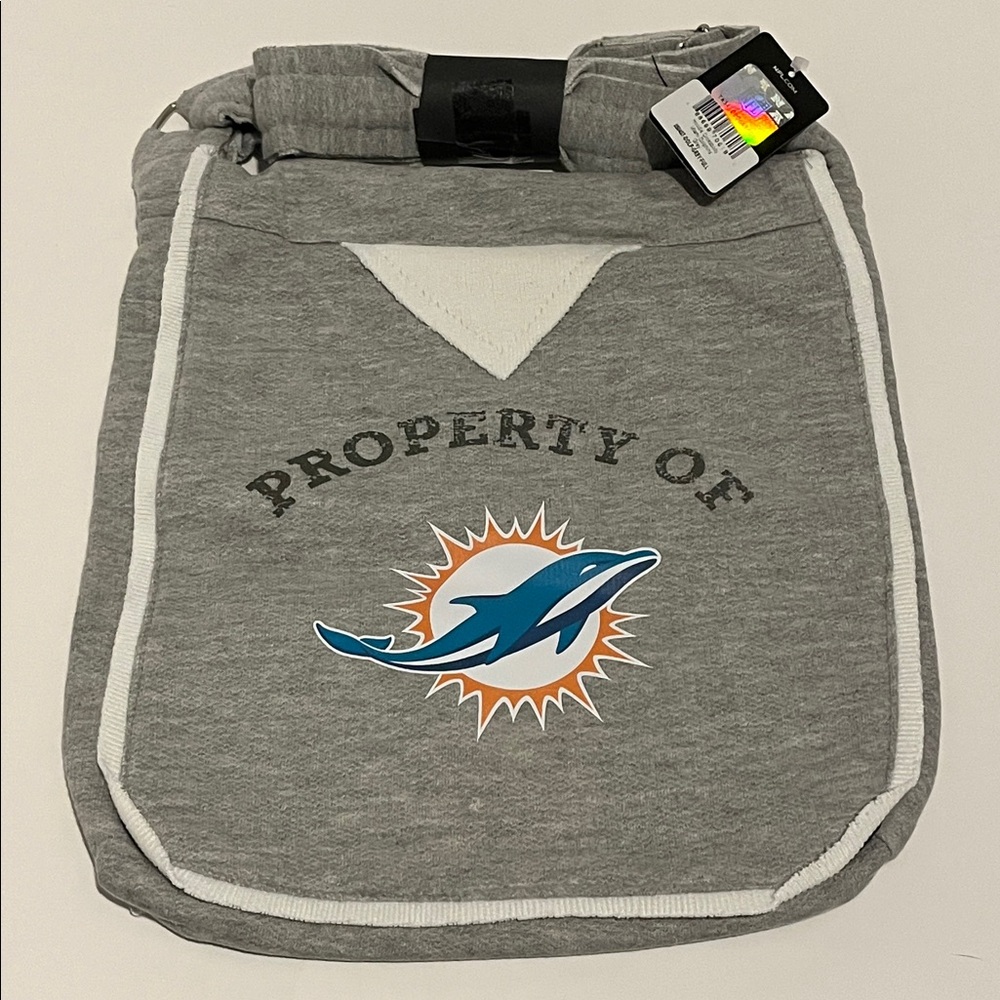 Miami Dolphins NFL Hoodie Crossbody Purse - NWT